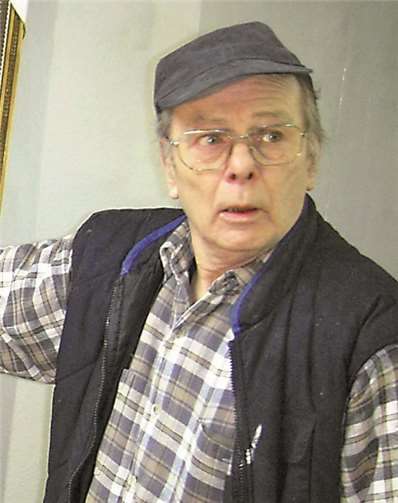 Der Künstler Karl-Heinz Ziebarth (†). FA