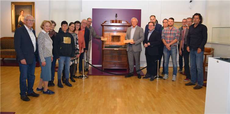 Der Kulturausschuss des Kreises Neuwied tagte im Roentgen-Museum.Quelle: Kreisverwaltung Neuwied