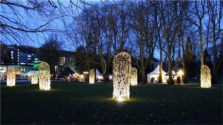 Der Kurpark in Bad Neuenahr. Foto: DU