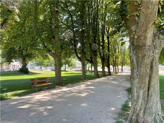 Der Kurpark in Bad Neuenahr.  Foto: ROB