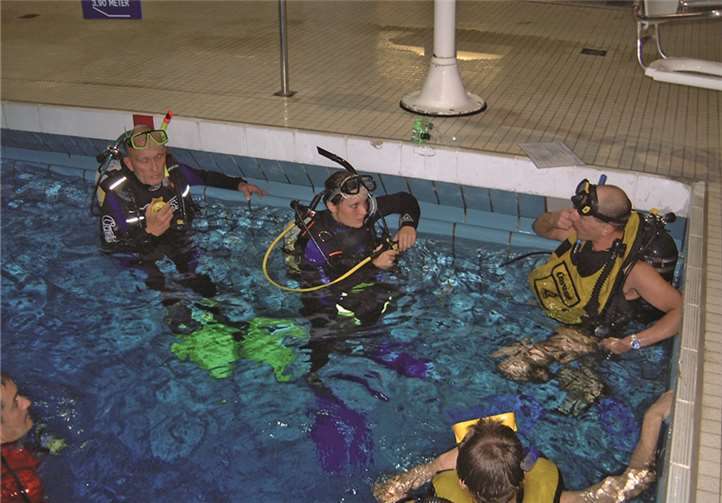 Der Kurs findet im Koblenzer Beatusbad statt.privat