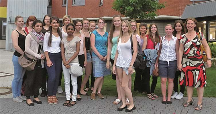 Der LK Gesundheit erlebte die Arbeit mit und von behinderten Menschen hautnah.privat