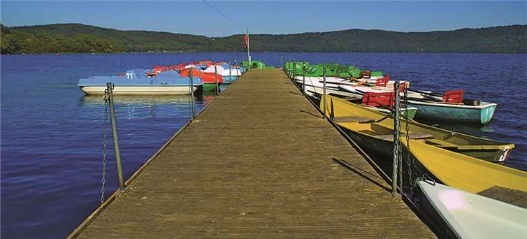 Der Laacher See ist ein beliebtes Ausflugsziel.Privat