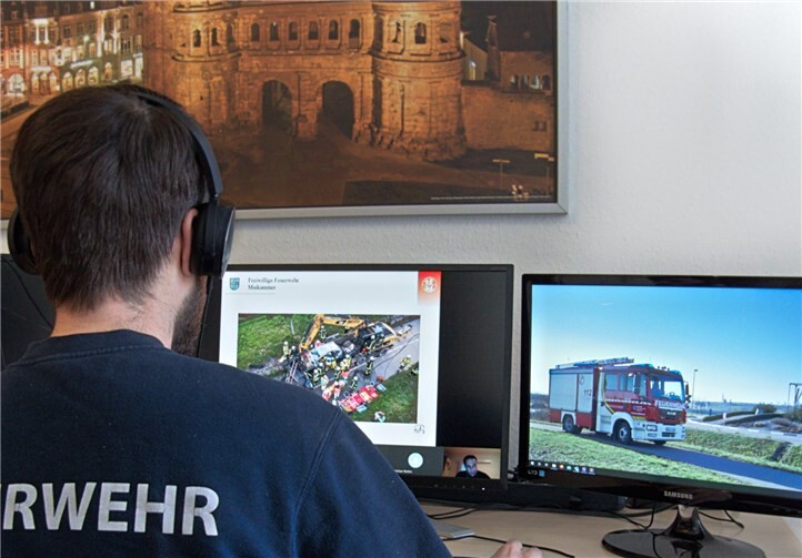 Der Landesfeuerwehrverband Rheinland-Pfalz investiert in ein digitales Bildungszentrum für Feuerwehren und sammelt dazu Spenden über die Plattform „Viele schaffen mehr“ der Volksbank RheinAhrEifel eG. Foto: Landesfeuerwehrverband Rheinland-Pfalz e.V.