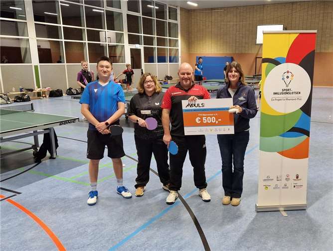 Der Landessportbund Rheinland-Pfalz begrüßt das Engagement des TTV Oberwinter.  Foto: privat