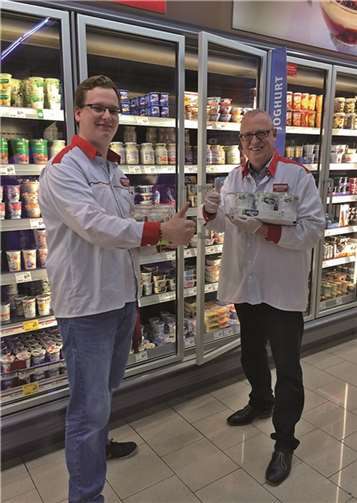 Der Landtagsabgeordnete zeigte vollen Einsatz und hatte großen Spaß dabei.