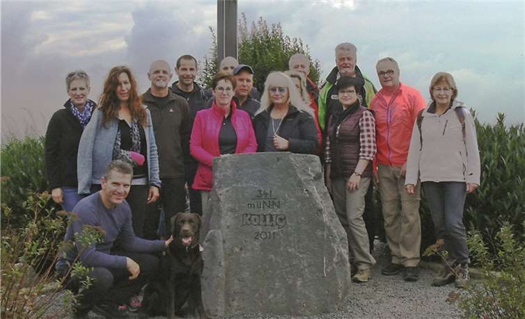Der Lauftreff Puderbach wanderte auf dem Mosel Traumpfad Pyrmonter Felsensteig. Dietrich Rockenfeller/LT Puderbach