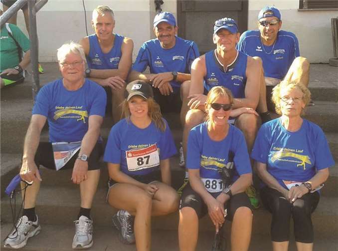 Der Lauftreff SV Weitersburg ließ es sich nicht nehmen, beim 30. Volkslauf des Lauftreffs Heimbach-Weis dabei zu sein. Privat