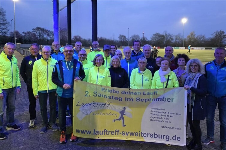 Der Lauftreff SV Weitersburg startete offiziell in die neue Laufsaison 2026.