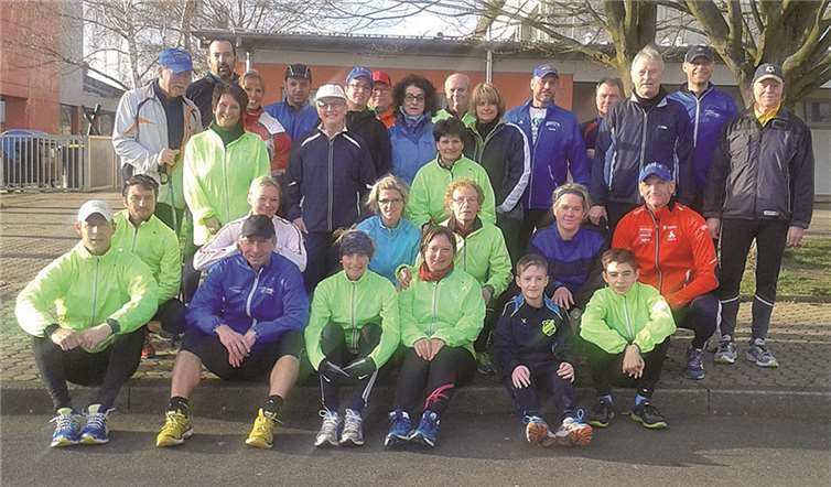 Lauftreff SV Weitersburg eröffnete Laufsaison 2015 