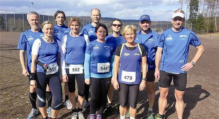 Der Lauftreff SV Weitersburg war mit zehn Teilnehmern beim Volkslauf in Neuhäusel erfolgreich vertreten. Privat