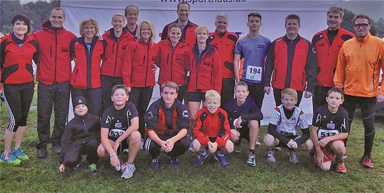 Der Lauftreff des SV Hönningen stellte beim 40. Volkslauf „Rund um den Laacher See“ die zweitgrößte Startergruppe. privat