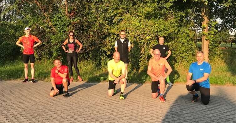 Der Lauftreff findet jeden Mittwoch um 19 Uhr statt.Foto: privat