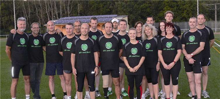 Der Lauftreff konnte einer erfolgreiche Bilanz ziehen. Privat