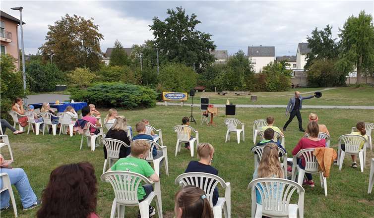 Der Lesesommer in Ochtendung ging mit einer Zaubervorstellung zu Ende.Foto: Privat