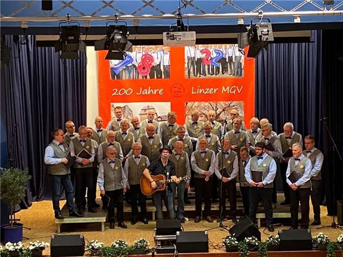 Der Linzer Männerchor begeisterte das Publikum.  Foto: privat