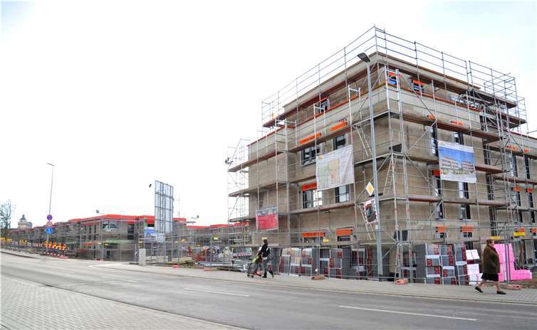 Der „Loftpark“ auf dem ehemaligen Opel-Margraff-Gelände gehört zu den größten Projekten im Bereich Wohnungsbau in Andernach.Stadt Andernach/Maurer