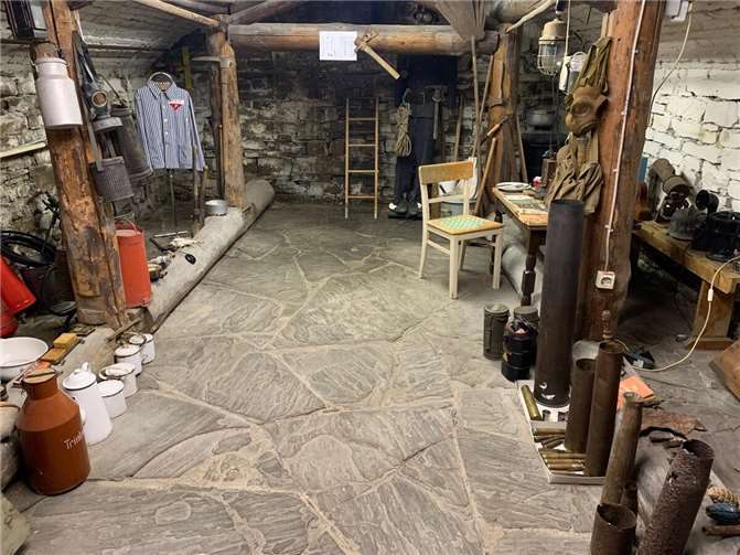 Der Luftschutzraum gibt einen Einblick in das „Leben im Keller“ während der Kriegszeit.  Foto: Kulturstadt Unkel