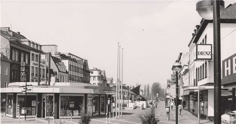 Der Luisenplatz hat im Lauf der Zeit zahlreiche Umgestaltungen erlebt.Foto: Stadt Neuwied