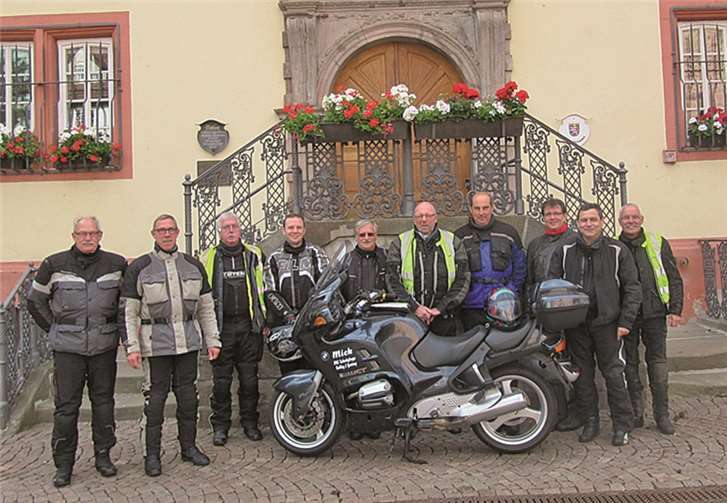 Der MC Schräglage Kollig/Gering war auf Tour in den hessischen Vogelsbergkreis unterwegs.privat