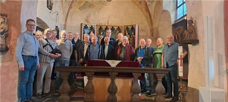 Der MGV „Cäcilia“1920 Löf. Fotos: privat