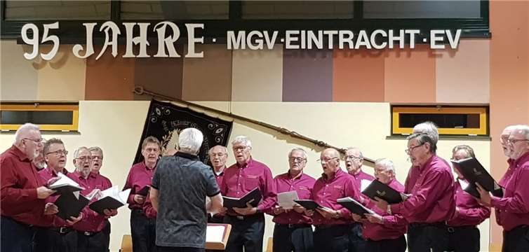 Der MGV „Eintracht“ Kurtscheid e.V. hatte zum Jubiläum eingeladen. Foto: privat