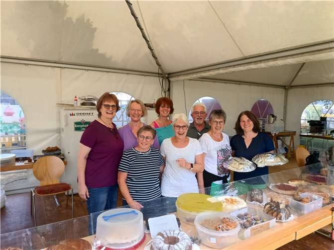 Der MGV Maifeldgruß 1923 Mertloch e.V. übernahm die Versorgung der Besucher mit Kaffee und Kuchen. Foto: privat