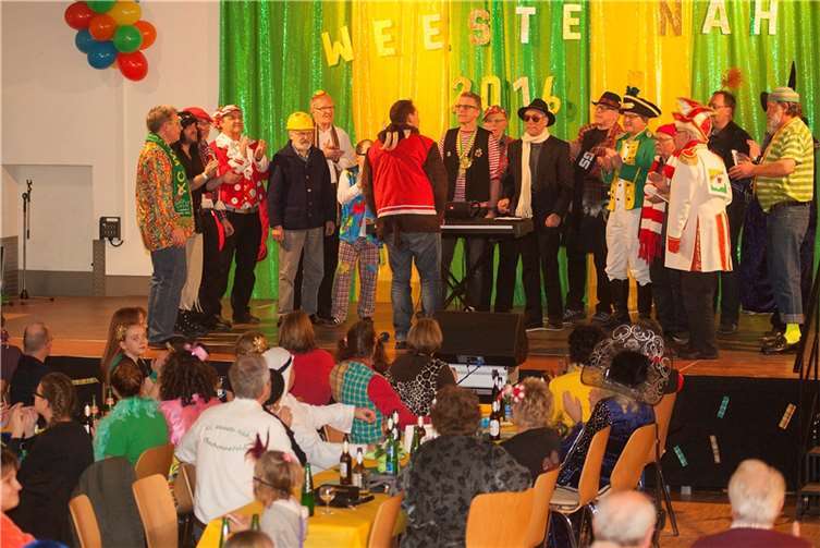 Der MGV Oberhonnefeld sorgte für Stimmung.