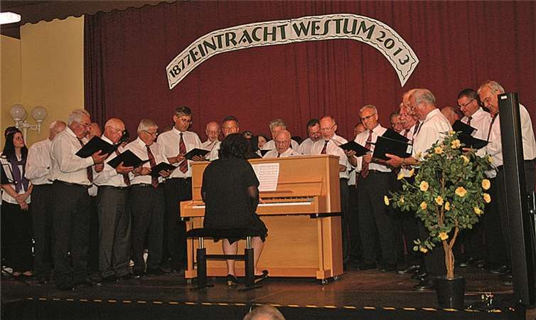 Der MGV Westum hatte zum Konzert geladen. RÜ