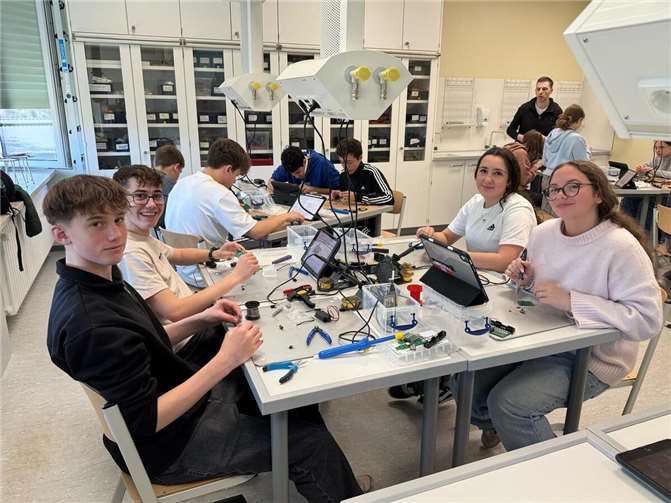 Der MINT-Tag fördert technisches Interesse und handwerkliches Geschick. Foto: Vera Feiden