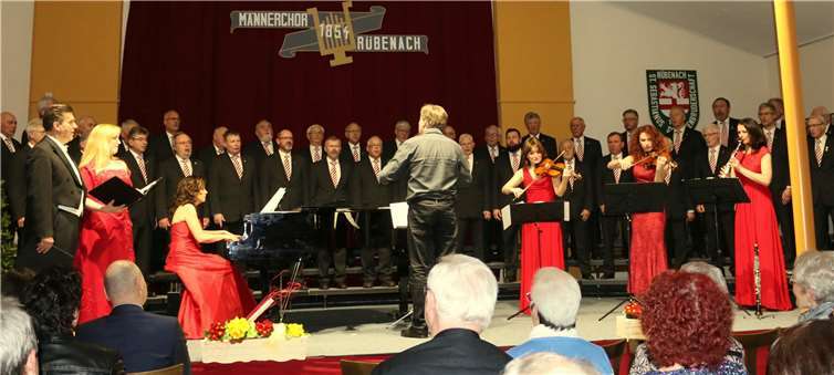 Der Männerchor Rübenach hatte zum großen Frühlingskonzert geladen.  Privat