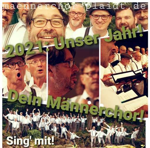 Der Männerchor startet am 14. Januar mit seinem Online-Probenkonzept. Foto: privat