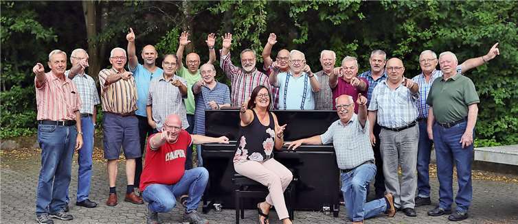 Der Männergesangsverein Adenauer Land unter der Leitung von Monika Meyer. Foto: privat