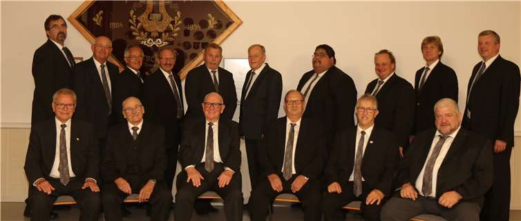 Der Männergesangverein 1904 MGV Frohsinn Herschbach.Foto: privat