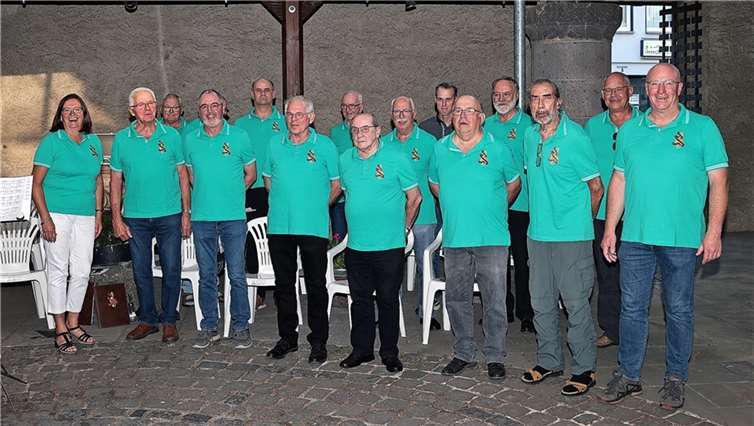 Der Männergesangverein Adenauer Land.  Foto: W. Dreschers