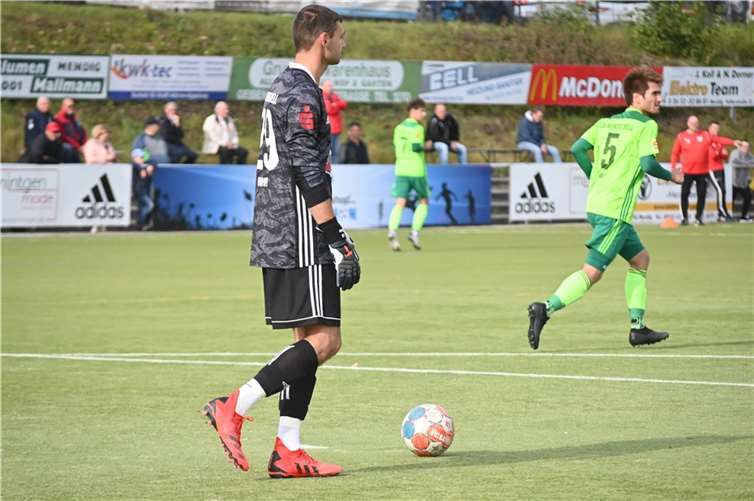 Der Mann mit der Nummer 29 steht auch in der nächsten Saison bei der SG Eintracht Mendig/Bell zwischen den Pfosten: Torhüter Robin Rohr hat seinen Vertrag um ein Jahr verlängert.  Foto: SK