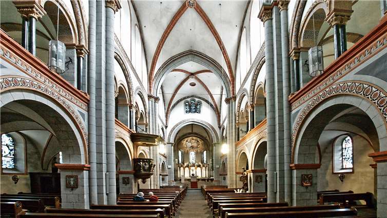 Der Mariendom in Andernach von innen.Foto: privat