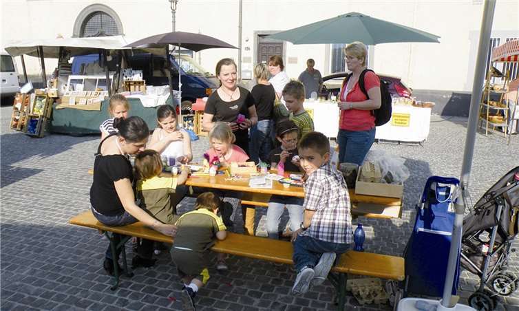 Der Markt ist eine Initiative der Werbegemeinschaft „WIR in Ehrenbreitstein“ und der Lokalen Agenda 21 Koblenz