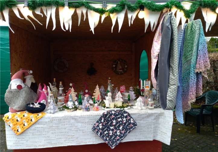 Markt stand im Zeichen der Kreativität und des Kunsthandwerks Der Markt steht ganz im Zeichen der Kreativität und des Kunsthandwerks.