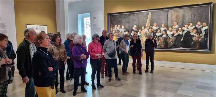 Der Meckenheimer Bürgerverein besuchte die Rembrandt-Ausstellung. Foto: privat