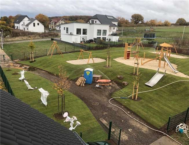 Der Mehrgenerationenplatz in Franken.Foto: privat