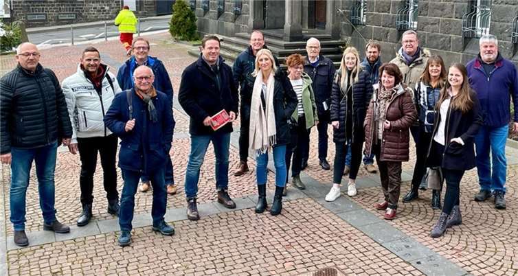 Der Mendiger CDU-Stadtverband gemeinsam mit der Fraktion.  Foto: privat