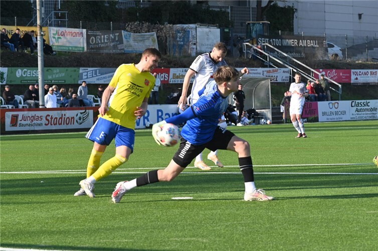 Der Mendiger Torhüter Nico Fogolin konnte die vier Gegentore in Wittlich nicht verhindern. Foto: SK