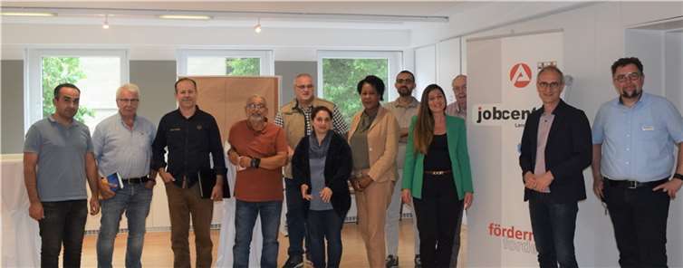Der Migrationsbeirat während seines Besuches im Jobcenter. Quelle: Kreisverwaltung Neuwied