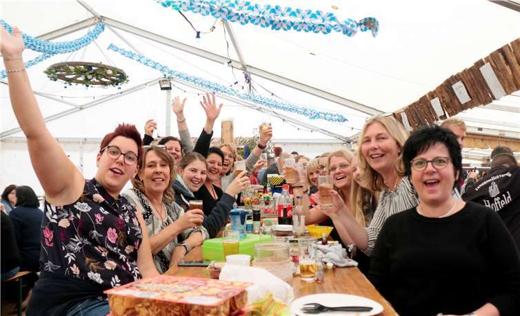 Der Montag startete wieder mit dem mittlerweile legendären Frauenfrühschoppen.