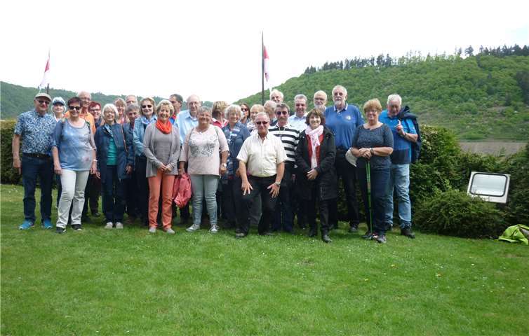 Der Montag war traditionell dem Wandern verschrieben.  privat