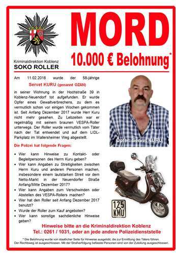 Der Mord an Servet Kuru scheint aufgeklärt. 