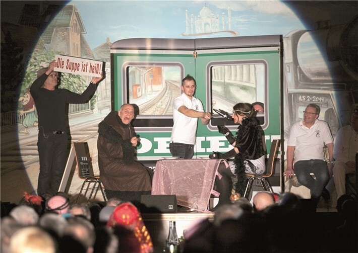 Der „Mord im Orientexpress“ wurde mithilfe von Anna aus dem Publikum gelöst.