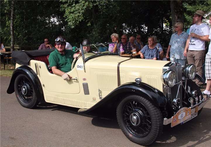 Der Morris von 1934 ist in diesem Jahr das älteste teilnehmende Fahrzeug.Foto: privat