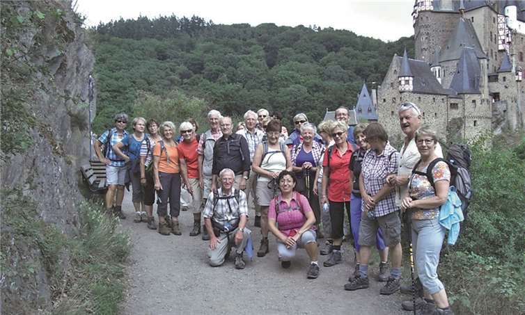 Der Moselsteig führte an Burg Eltz vorbei.privat